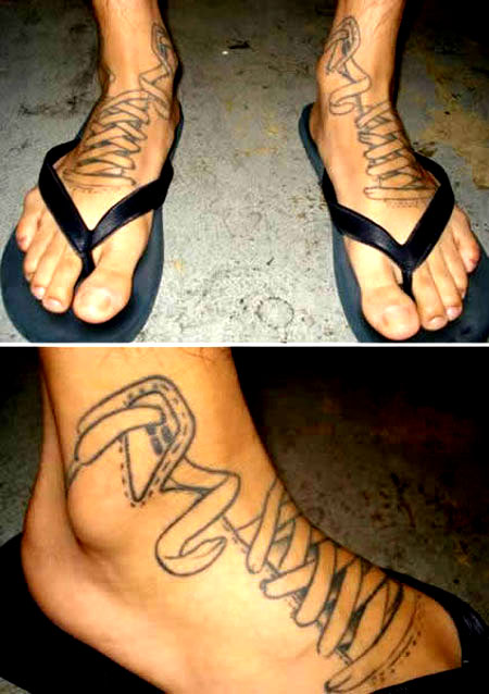 1 Summer Cool Foot Tattoos