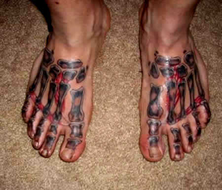 11 Summer Cool Foot Tattoos