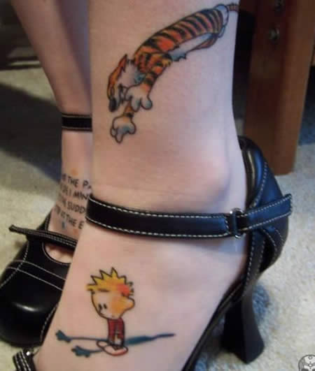 3 Summer Cool Foot Tattoos