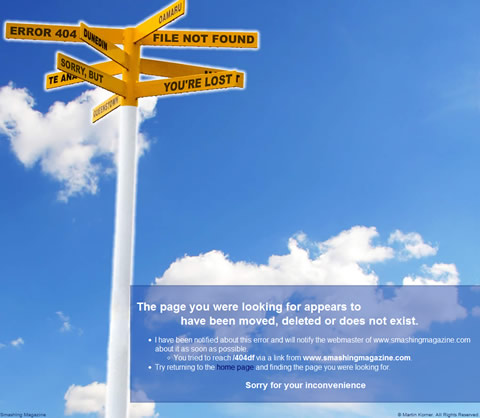 1 Best 404 Error Web Pages