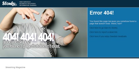 9 Best 404 Error Web Pages