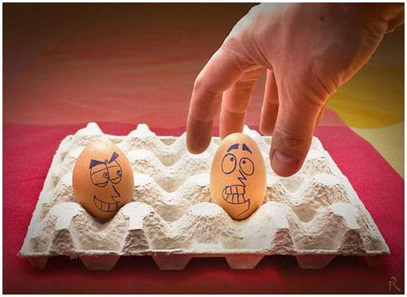 21 Funny eggs