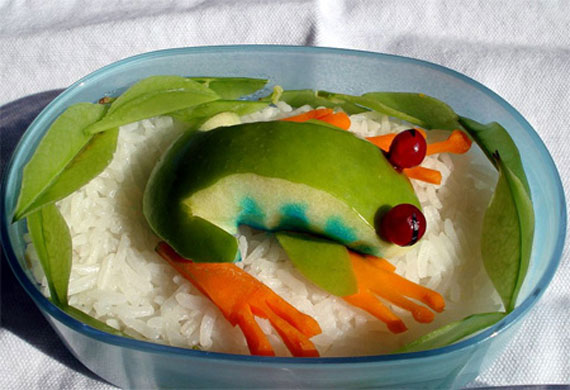 Creative food14 Creation made of food