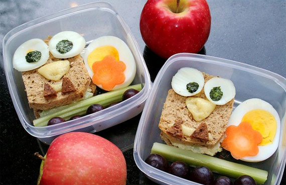 Creative food19 Creation made of food