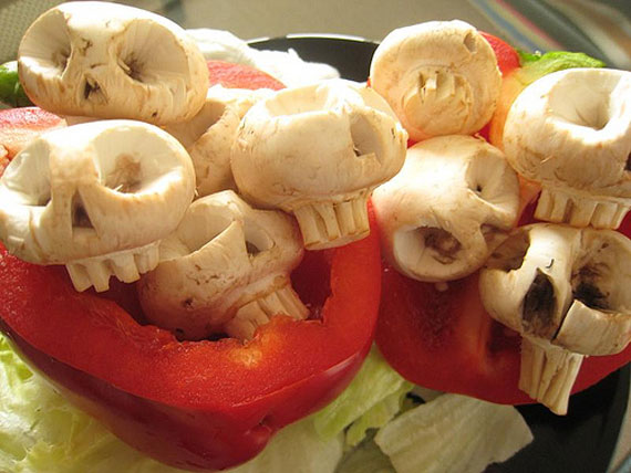 Creative food22 Creation made of food