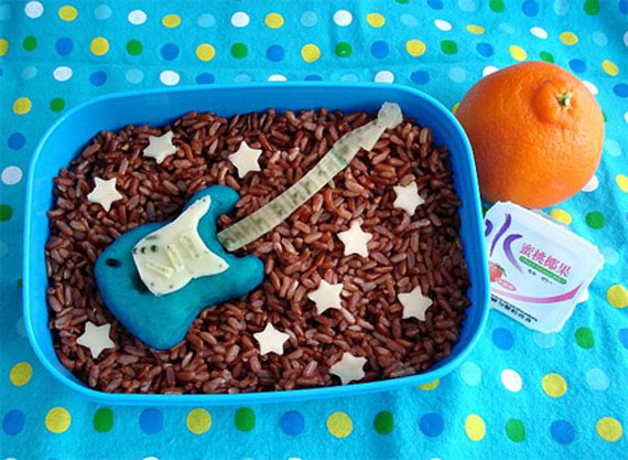 Creative food4 Creation made of food