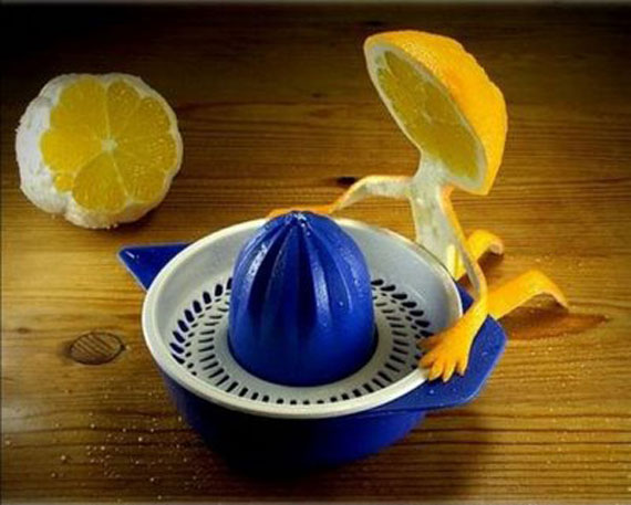 Creative food9 Creation made of food