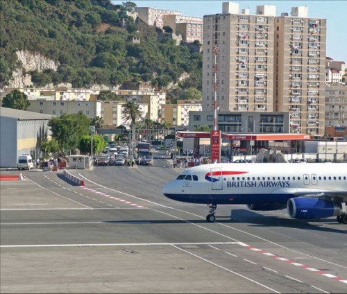 Airport in Gibraltar 4 Airport in Gibraltar