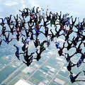 108 Skydivers Set New Freefly Wo...
